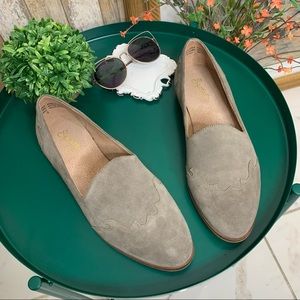 Seychelles Taupe Revolution Suede Loafer